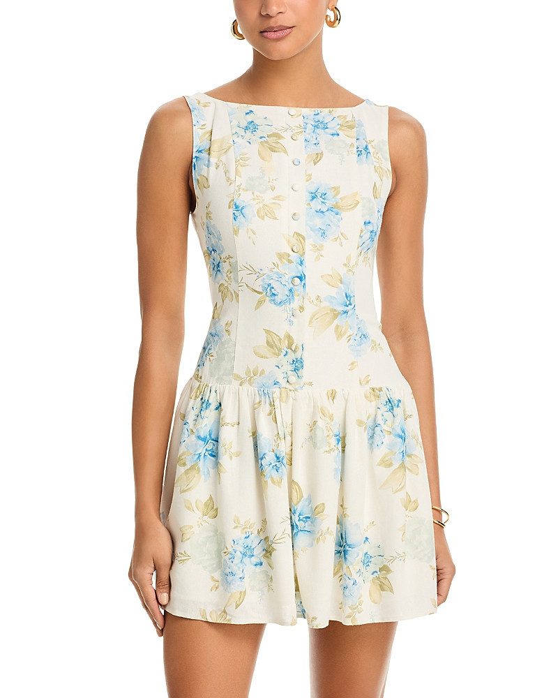 Moon River Floral Minidress | Bloomingdale's (US)