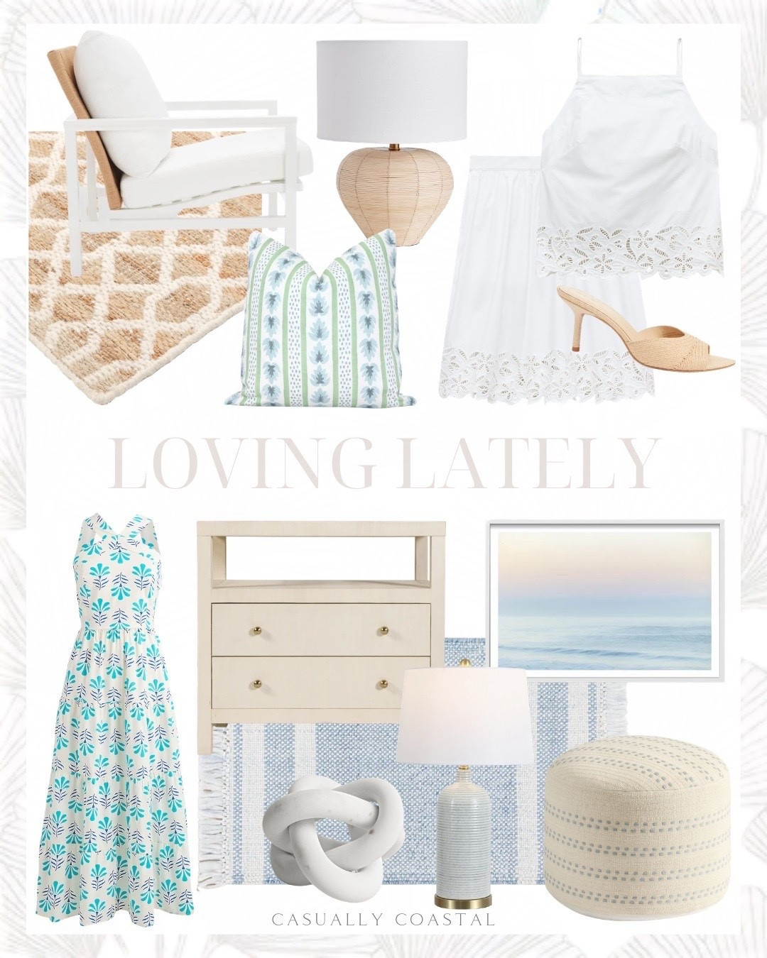 Loving Lately!

Coastal home decor, coastal style, coastal dress, coastal artwork, coastal wall art, coastal rug, neutral rug, blue & white rugs, living room rugs, bedroom rugs, 8x10 rugs, 9x12 rugs, woven lamps, coastal lamp, coastal pouf, coastal nightstand, embroidered knee-length skirt, cotton poplin skirt, skirt sets, embroidered high neck top, white tank top, tapered mini lamp, quince rug, handwoven jute-blend rug, 5x8 rug, 6x9 rug, 8x10 rug, 9x12 rug, upholstered armchair, blue and green stripe pillow cover, fall pillow covers, Etsy pillow cover, heeled sandal, woven sandals, kitten heel, marble chain, California beach photo, raffia 2 drawer nightstand, ceramic table lamp, blue lamps, pottery barn pouf, printed tiered halter midi dress, striped indoor outdoor rug, wayfair rug, terry puff sleeve sweatshirt, date night outfits, summer outfits over 40, vacation outfits beach

#LTKHome