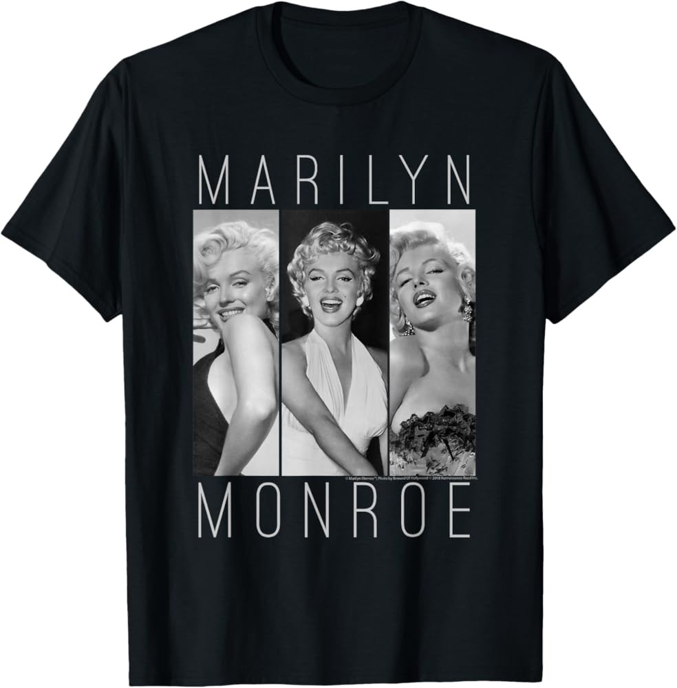 Marilyn Monroe set of 3 styles T-Shirt | Amazon (US)