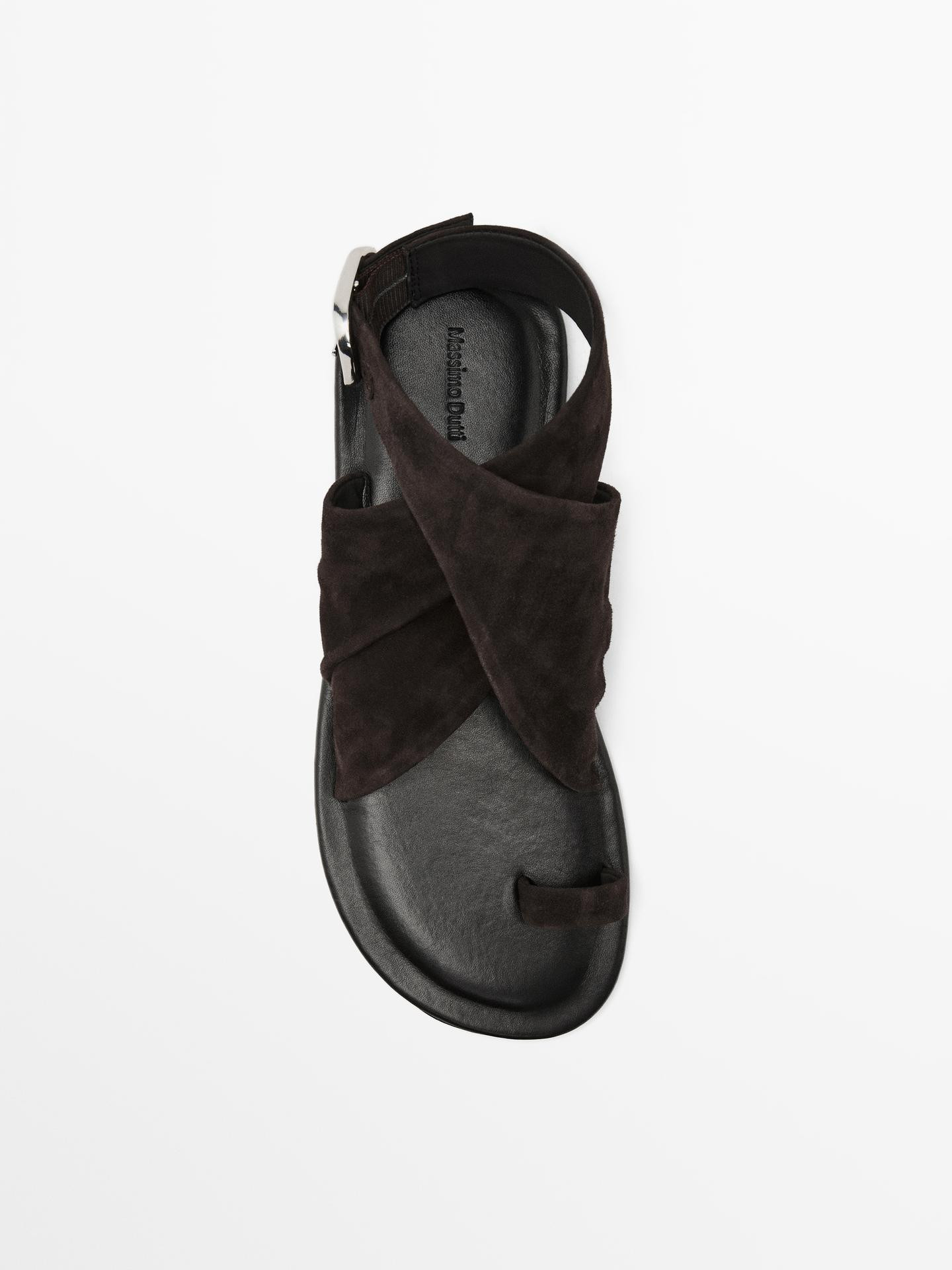 NEW INSuede crossover sandals
    
 $200.00  Add to basket  SELECT SIZE | Massimo Dutti US