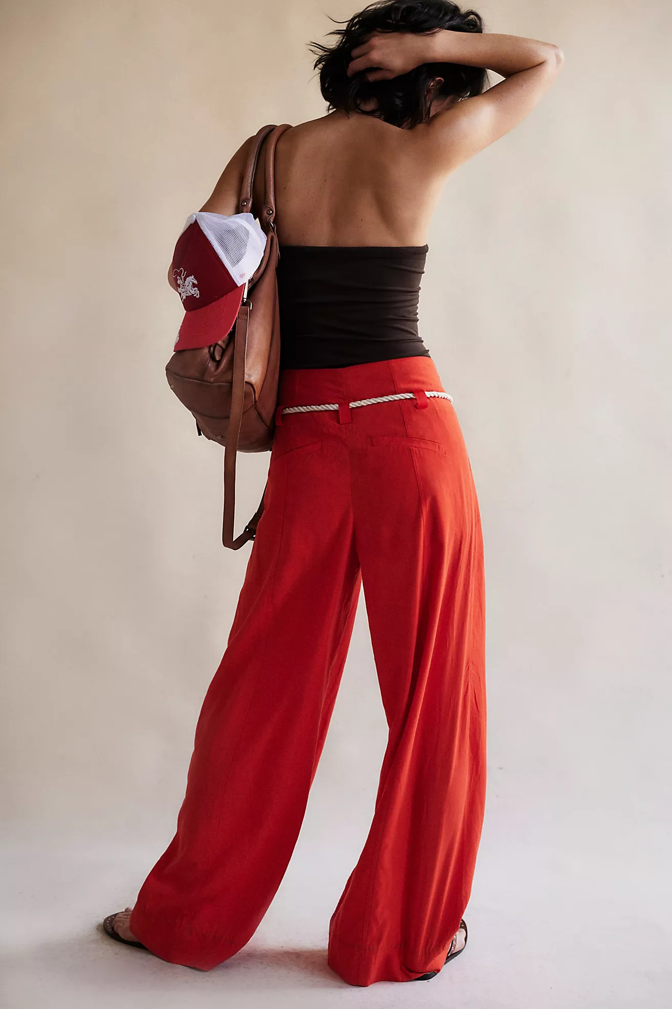 Dimes Tie Trousers | Free People (Global - UK&FR Excluded)