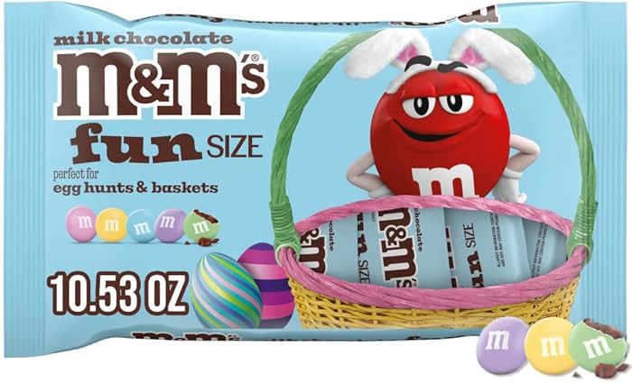 M&M's Easter Blend Milk Chocolate Fun Size Candy, 10.53 Ounce | Amazon (US)
