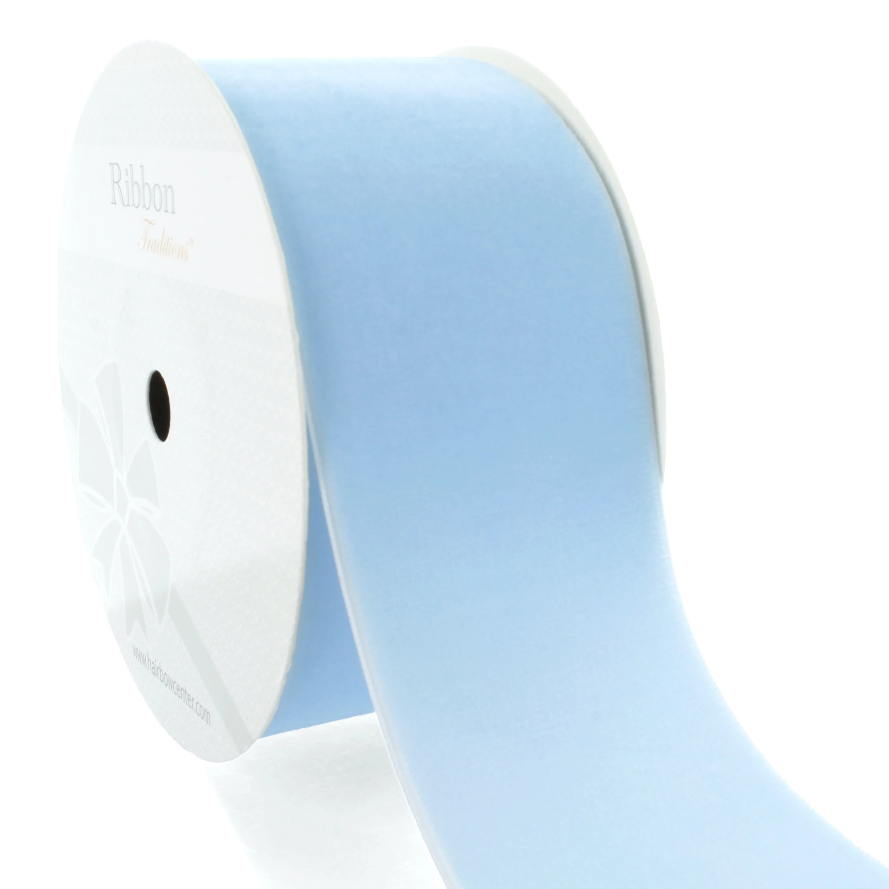 2" Velvet Ribbon 308 Frosty Blue 25 Yard | Walmart (US)