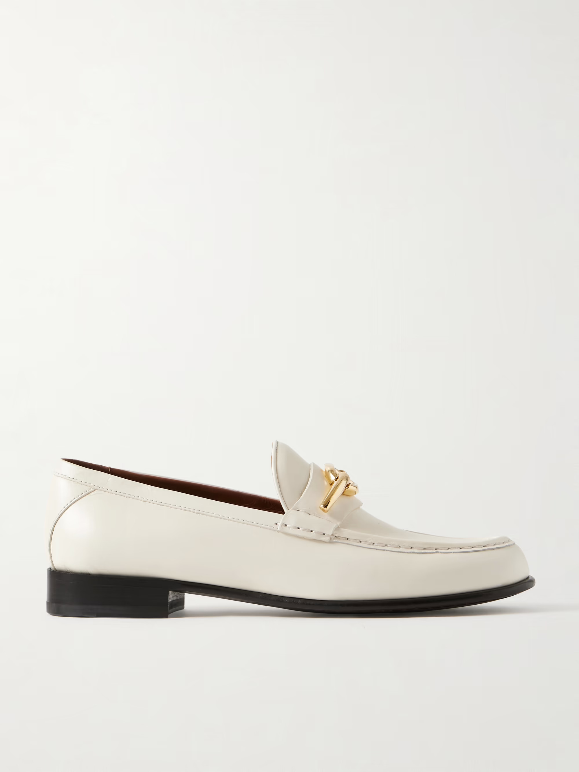 VLOGO Gate embellished leather loafers | NET-A-PORTER (US)