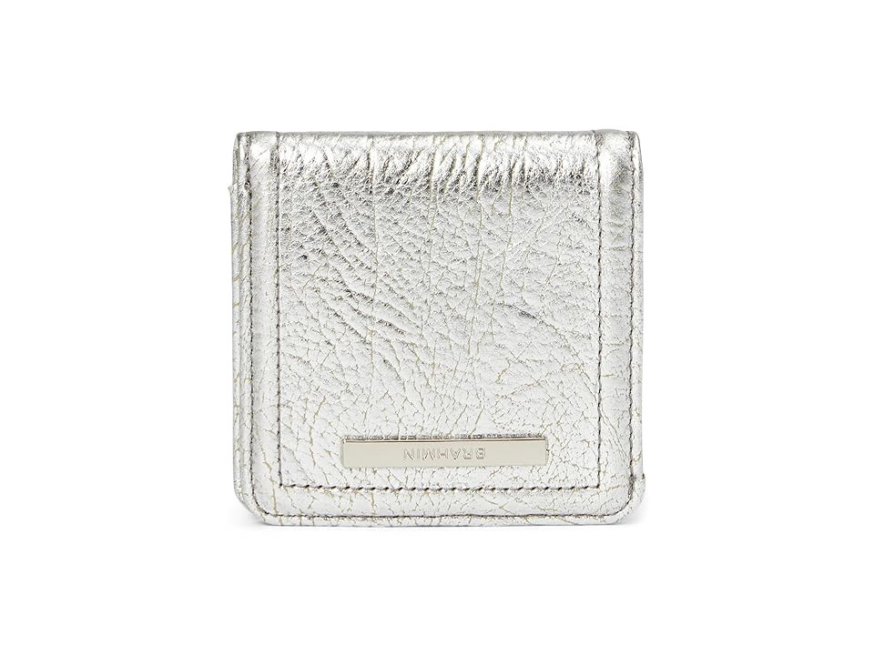 Brahmin Jane Wallet Women's Handbags Silver, Leather | Zappos