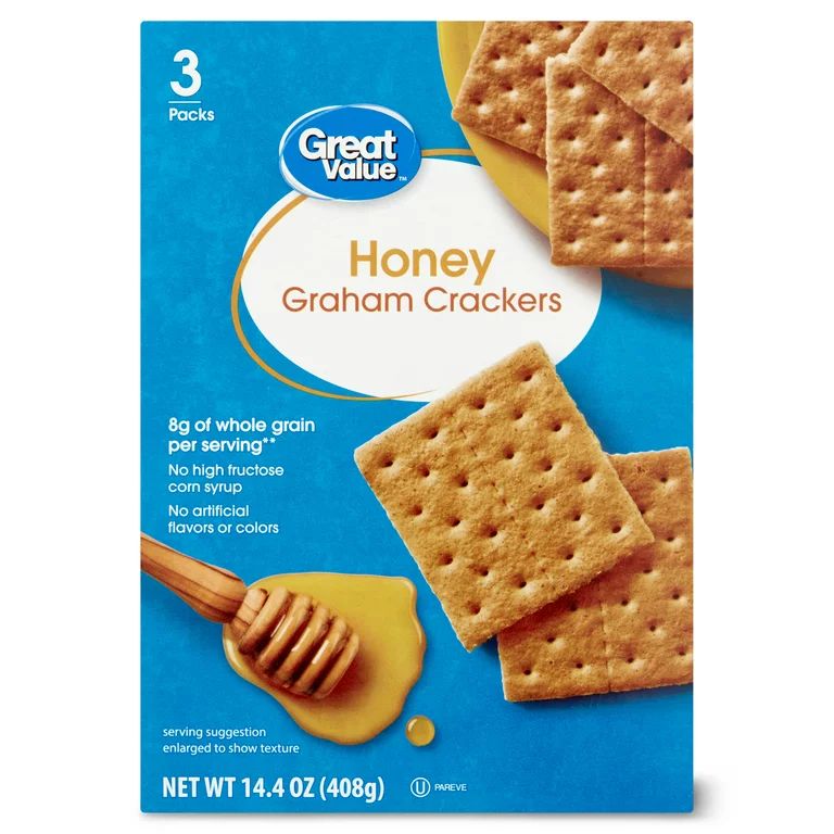Great Value Honey Graham Crackers, 14.4 oz | Walmart (US)