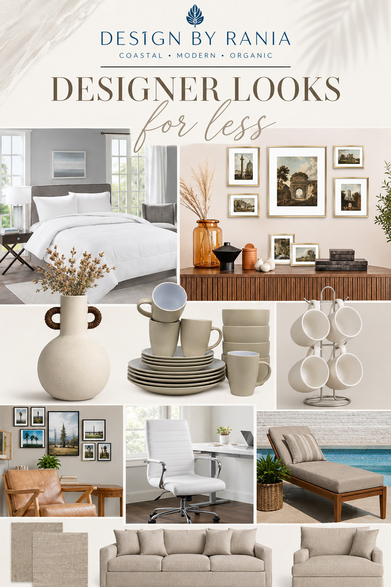 Designer Looks for Less - Luxury-inspired home finds chosen by Rania that deliver a high-end designer look without the custom designer price tag.  

 #LTKHome