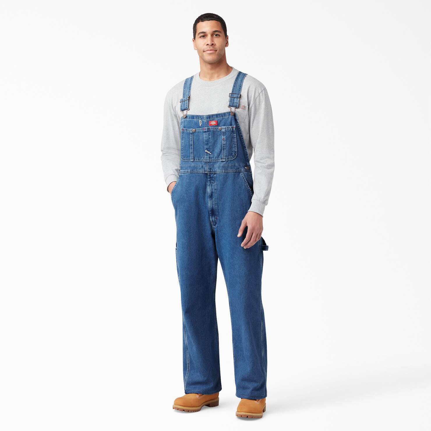 Stonewashed Indigo Bib Overalls | Dickies - Dickies US | Dickies