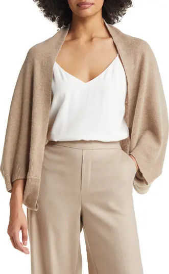 Wool & Cashmere Cocoon Wrap | Nordstrom