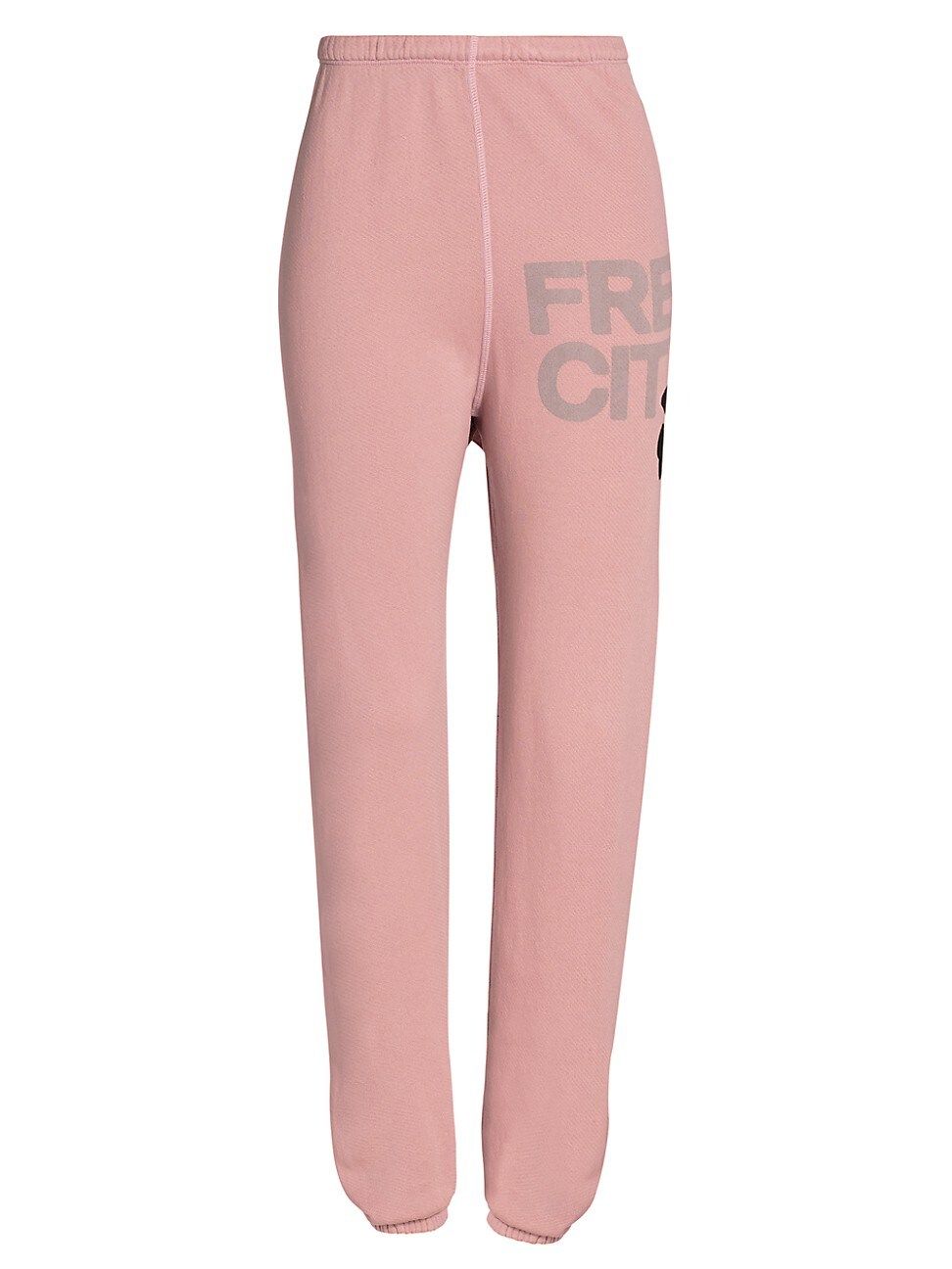 Free City Women's Superluff Lux Standard-Fit Sweatpants - Ballerina Pink - Size Small | Saks Fifth Avenue