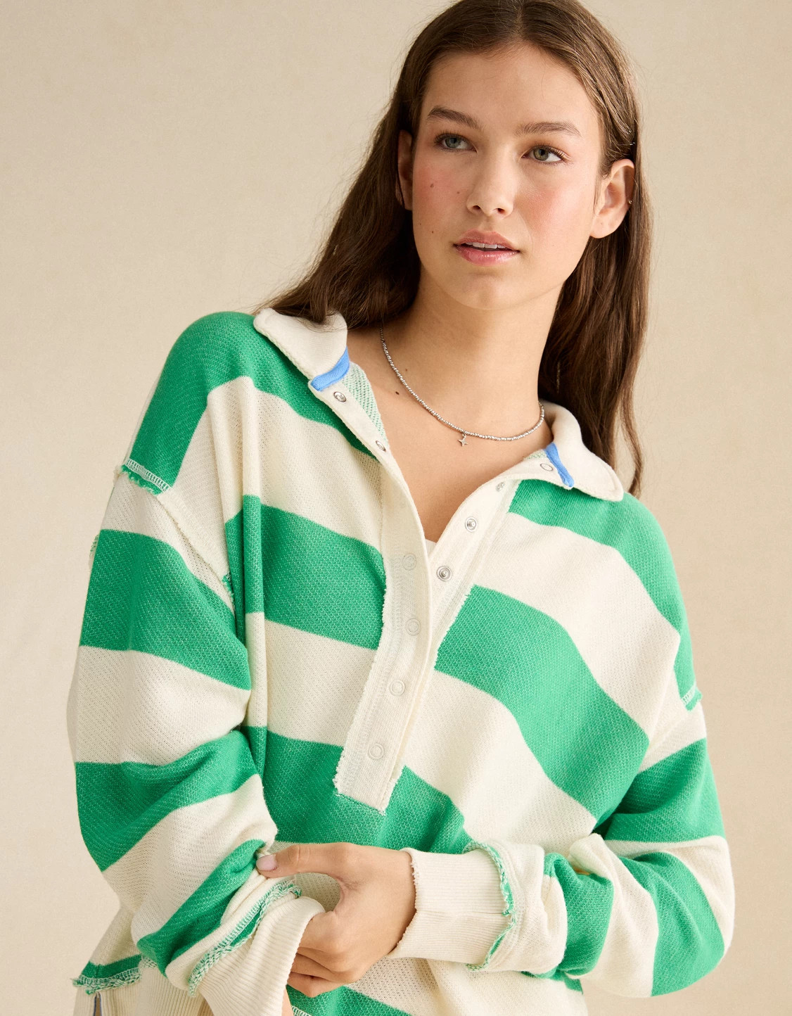 AE Campus Rugby Sweatshirt | American Eagle Outfitters (US & CA)
