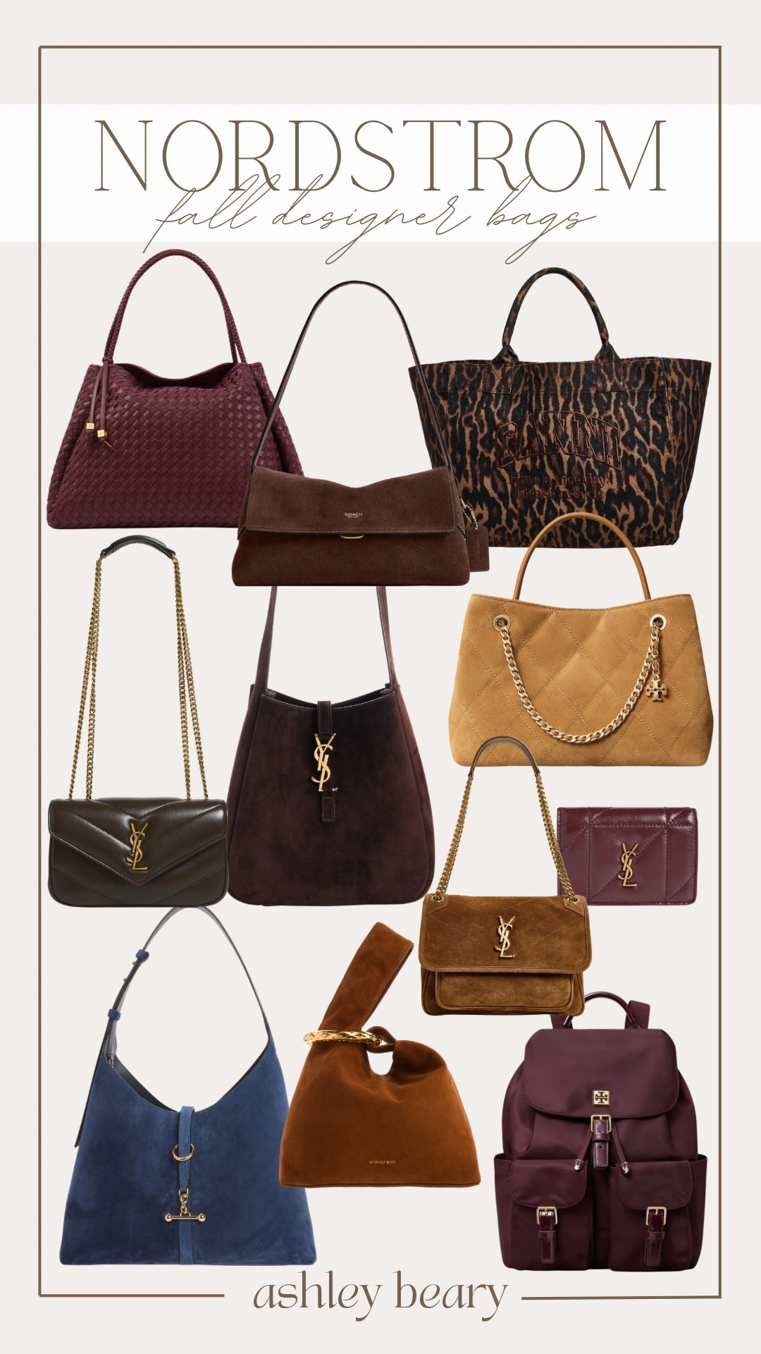 New fall designer bags at Nordstrom 

Fall fashion 
Fall accessories

#LTKSeasonal #LTKNYFW