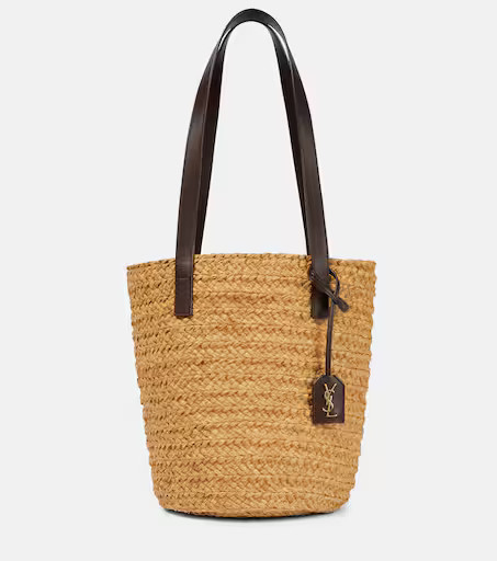 Panier Small raffia bucket bag | Mytheresa (US/CA)