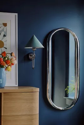 Chantel Curved Metallic Wall Mirror | Anthropologie (US)
