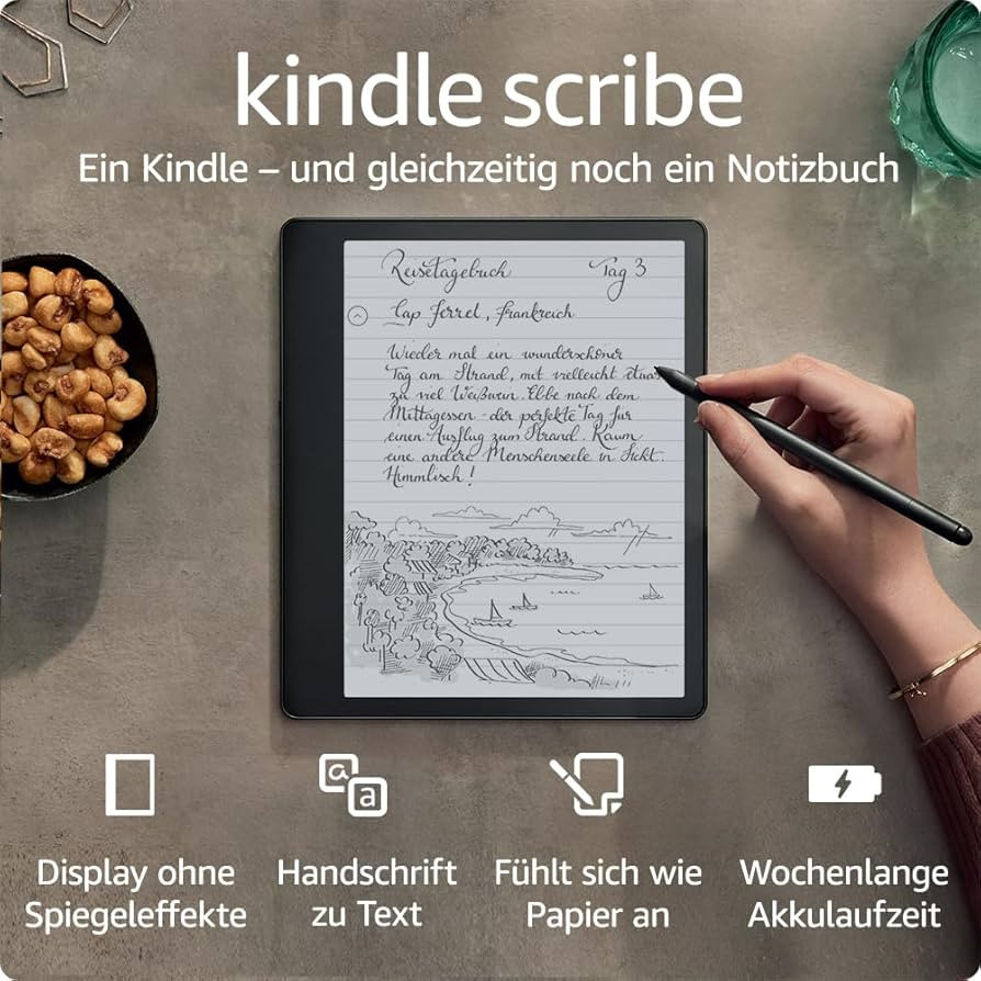 Kindle Scribe (16 GB) – der erste Kindle, der auch EIN digitales Notizbuch ist – mit Paperwhi... | Amazon (DE)