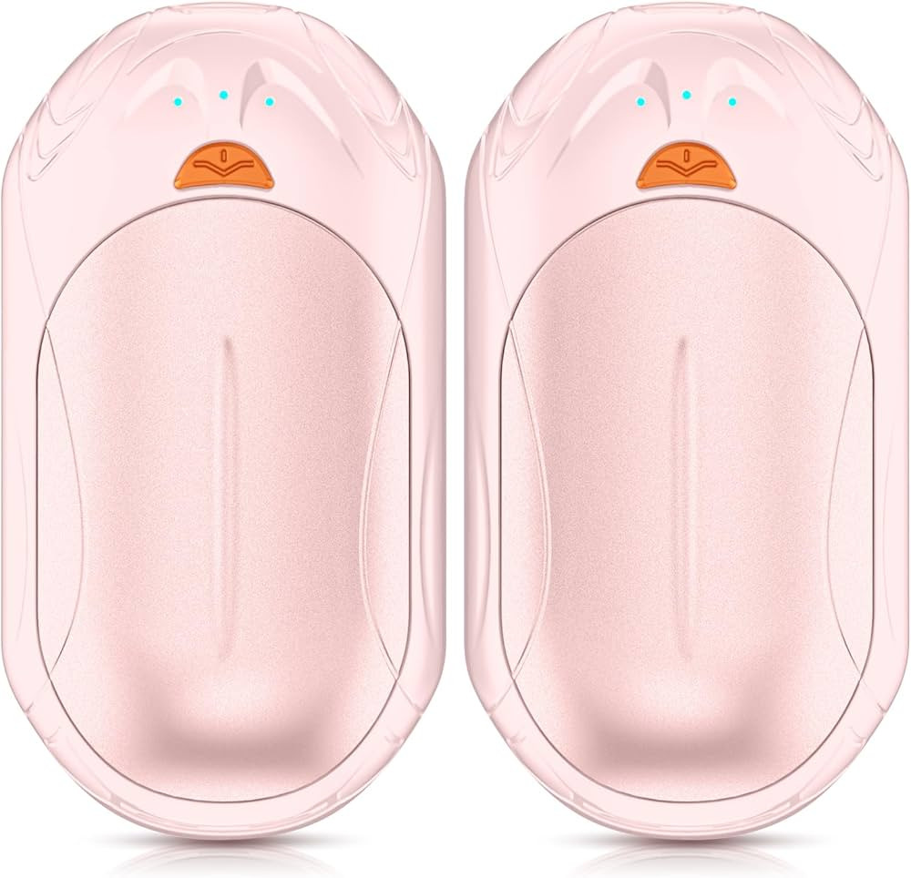 AI Hand Warmers Rechargeable 2 Pack,6000mh Warmer,20Hrs Long Heating Electric Warmer,Portable Poc... | Amazon (US)