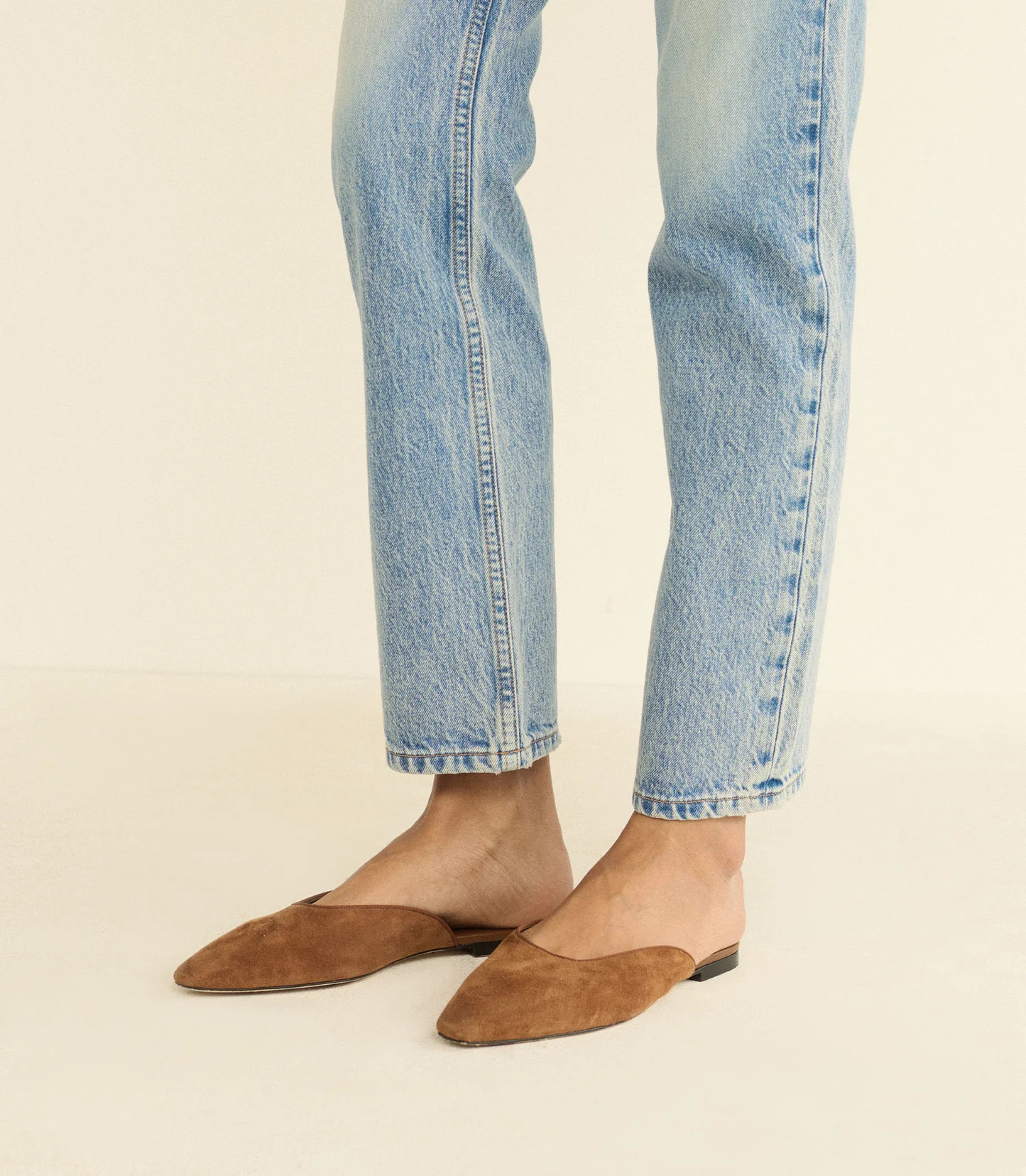 Adair Slide - Tortoise Suede | DÔEN | DOEN