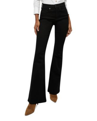 Beverly High Rise Skinny Flare Jeans in Onyx | Bloomingdale's (US)