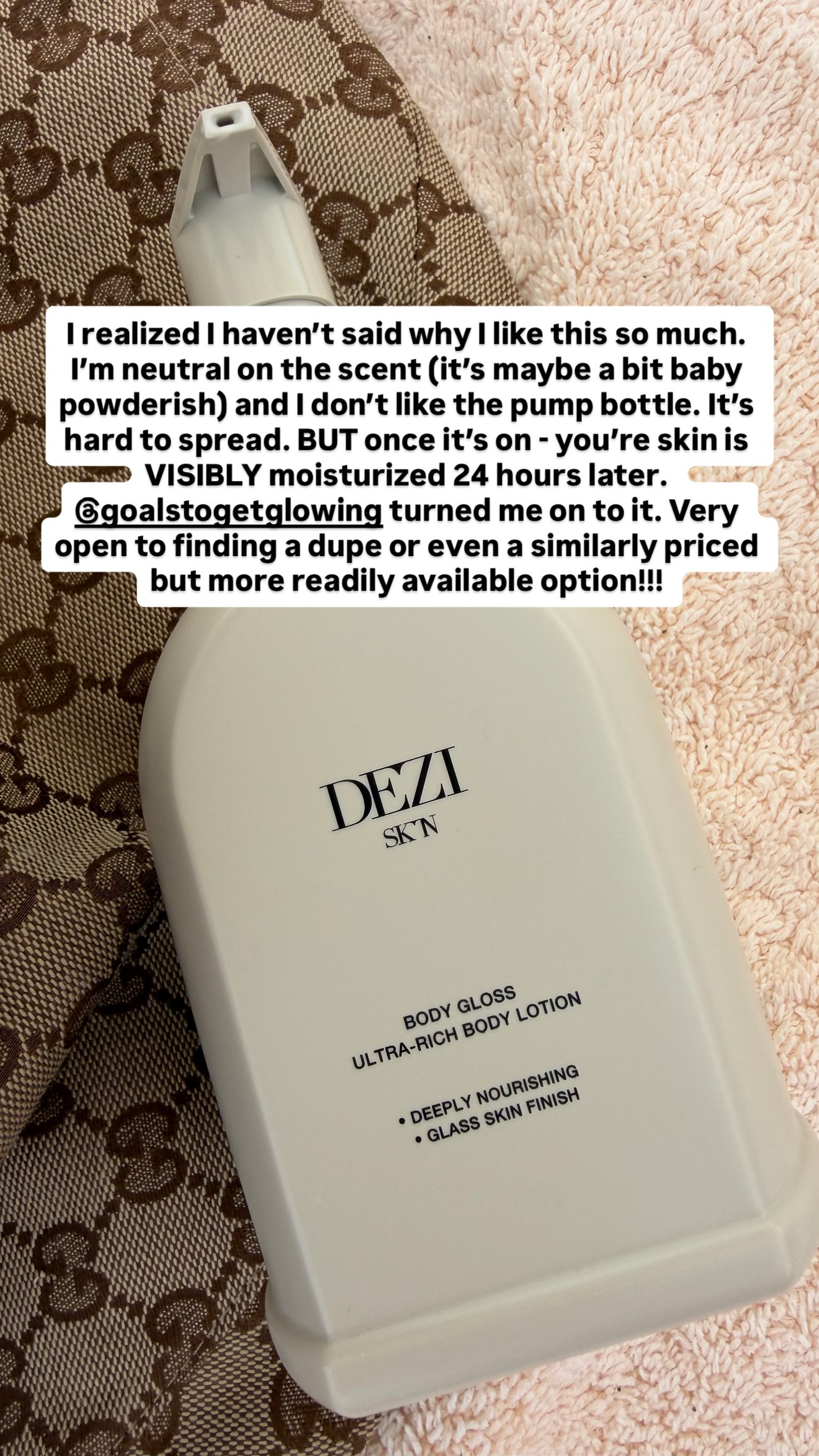 I love this body gloss. Your skin is visibly moisturized after 24 hours! 

 #LTKBeauty