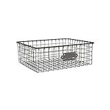 Spectrum Diversified Vintage Wire Basket, Steel Storage Solution Bin for Kitchen Pantry, Closet, Bat | Amazon (US)