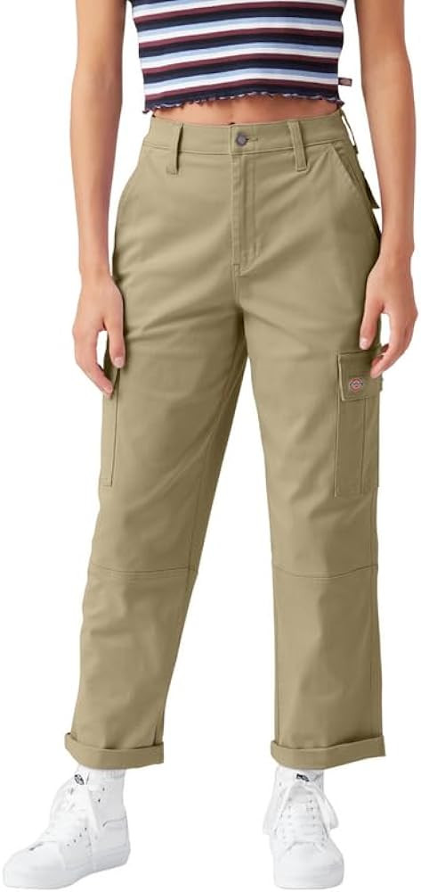 Dickies Women's Relaxed Fit Cropped Cargo Pants | Amazon (US)