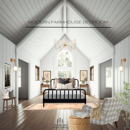 Does everyone love spindle beds as much as I do?  #modernfarmhouse #modernbarndo #curatednedroom 

#LTKFind #LTKhome