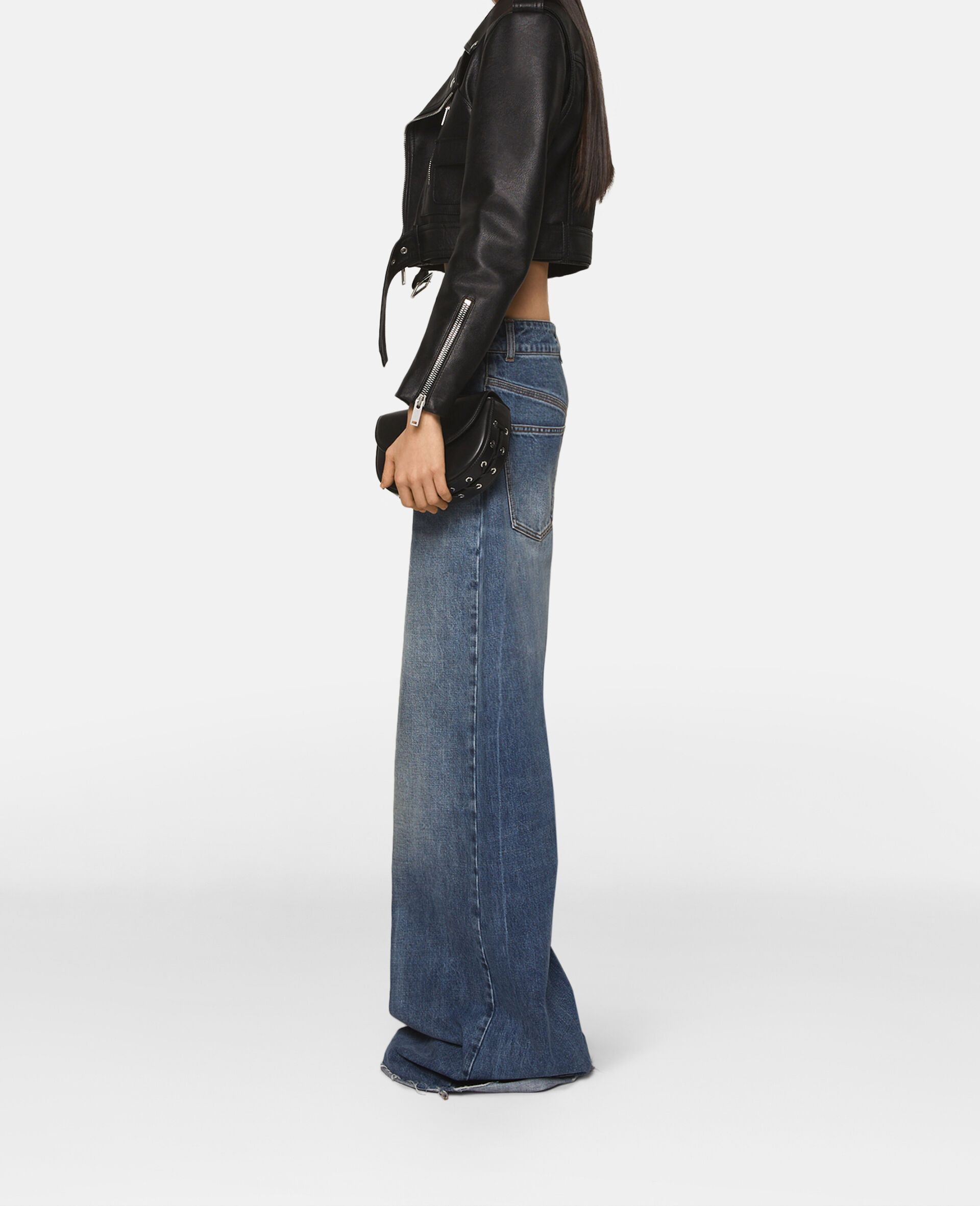 Slouchy Flared High-Rise Denim Jeans | Stella McCartney (Global)