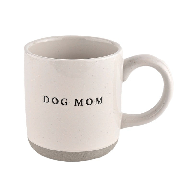 Dog Mom Stoneware Coffee Mug | Sweet Water Decor, LLC