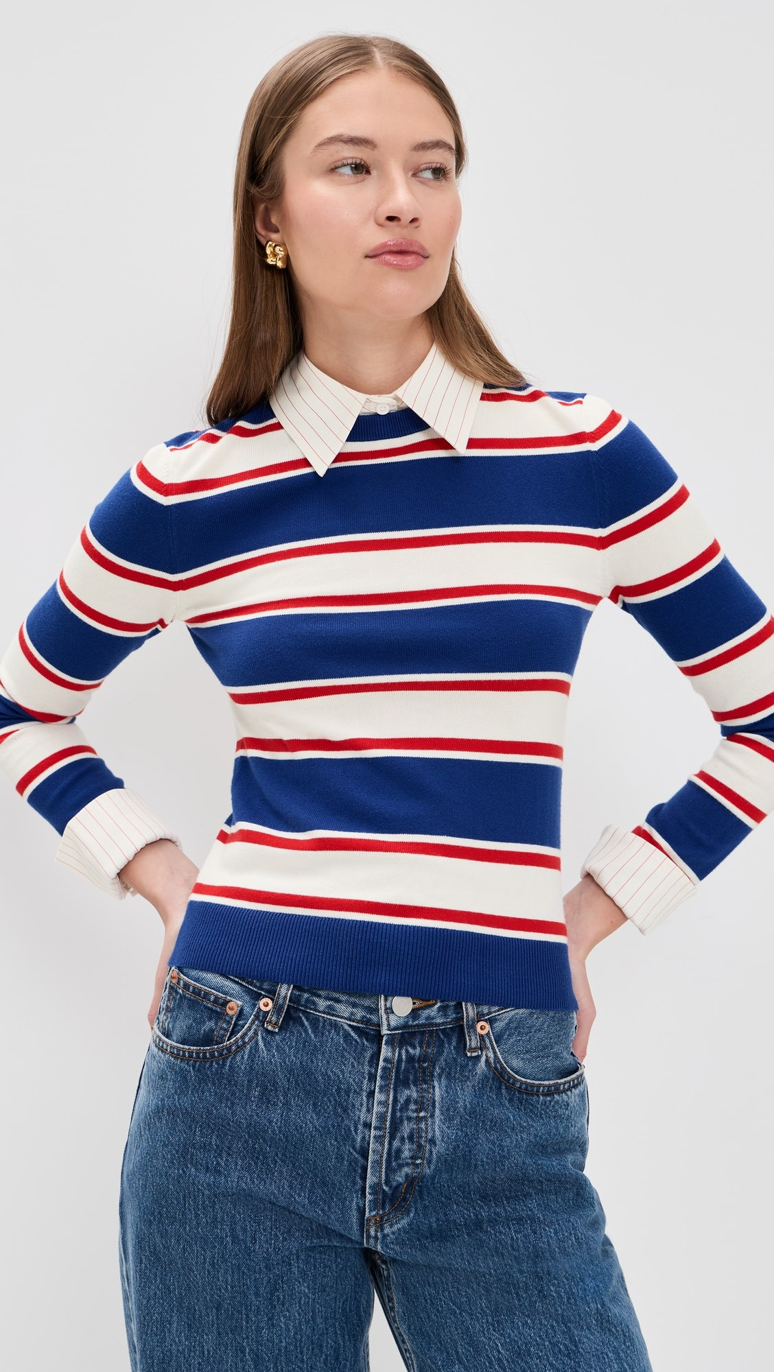 Porla Collared Sweater | Shopbop