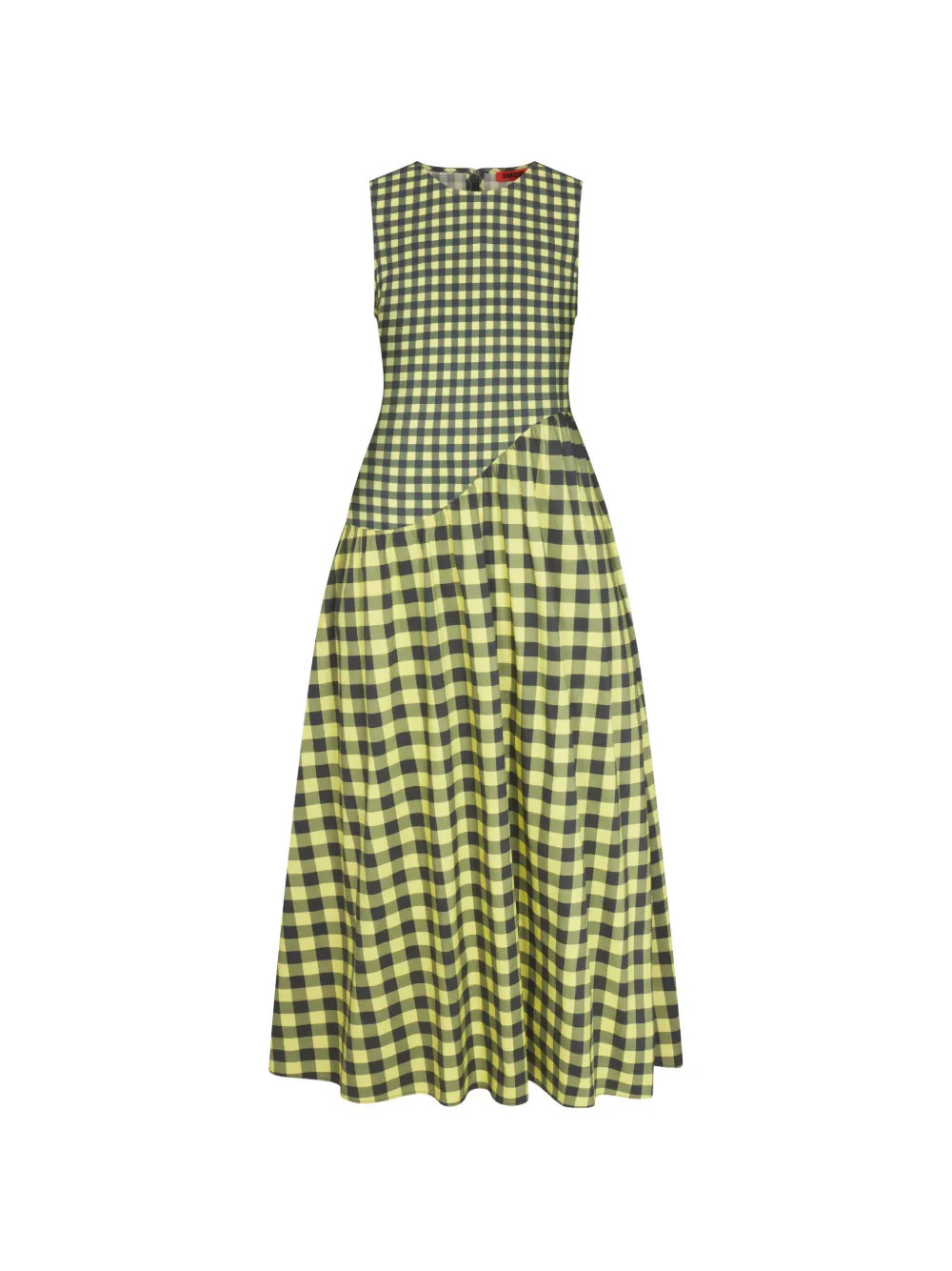 Simon Miller Laurel gingham maxi dress - Yellow | Farfetch Global