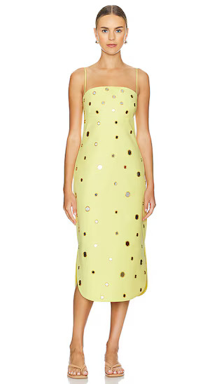 Malia Dress in Yellow | Revolve Clothing (Global)