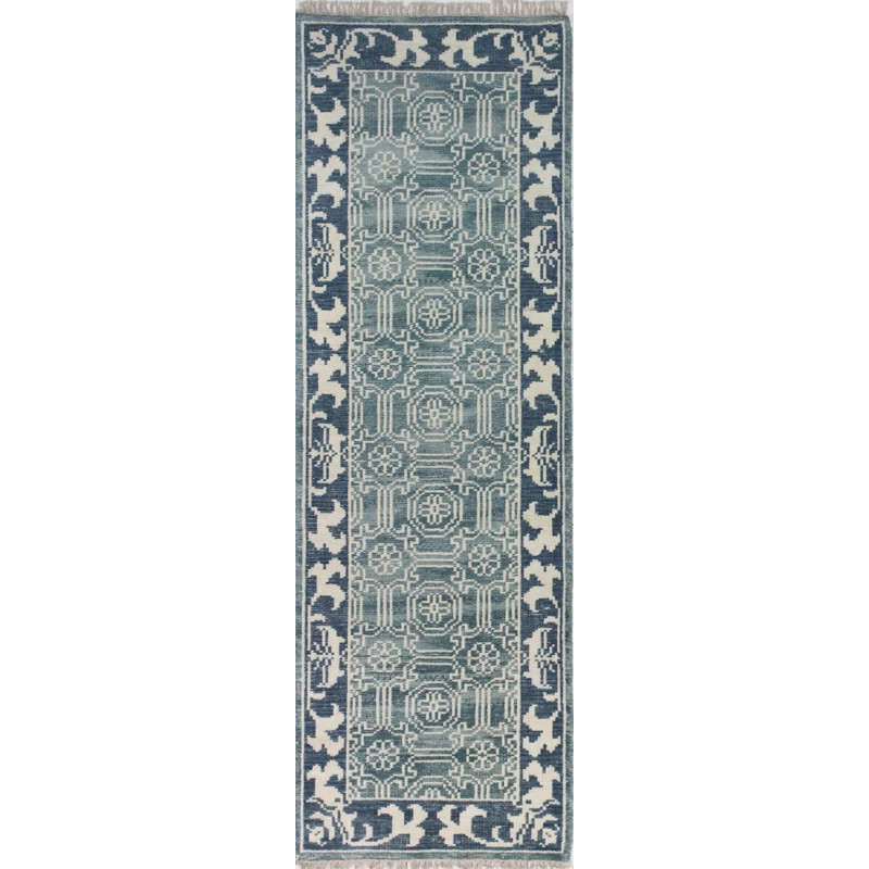 Rosabel Hand Knotted Wool Oriental Indoor Rug | Wayfair North America