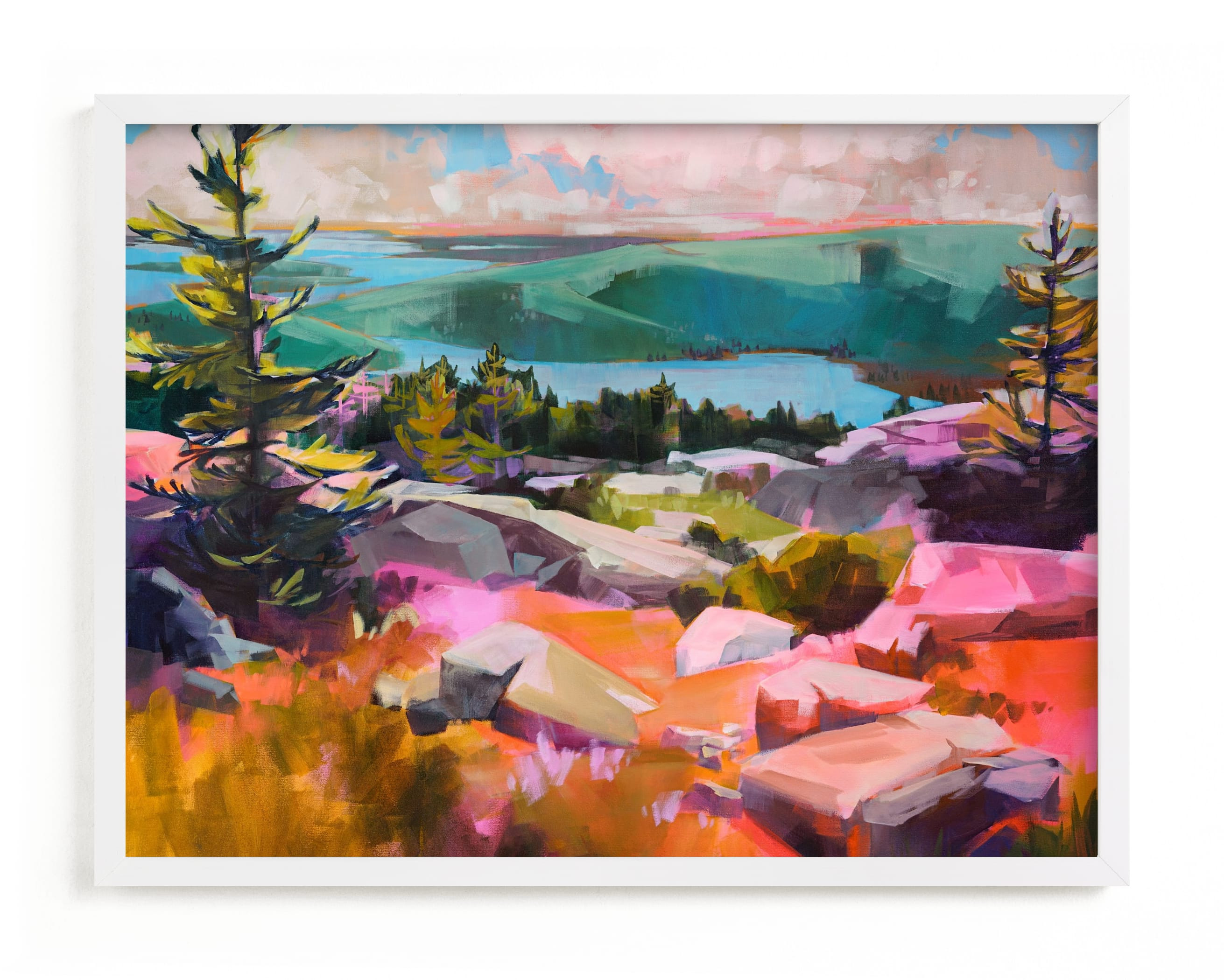 "Look Out" - Painting Limited Edition Art Print by Jess Franks. | Minted