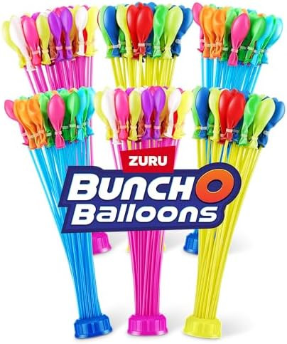 Bunch O Balloons Crazy Color by ZURU, 200+ Rapid-Filling Self-Sealing Water Balloons for Outdoor ... | Amazon (US)
