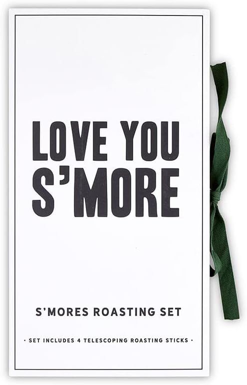 Santa Barbara Design Studio S'Mores Kit with Marshmallow Roasting Sticks Camping Skewers Cardboar... | Amazon (US)