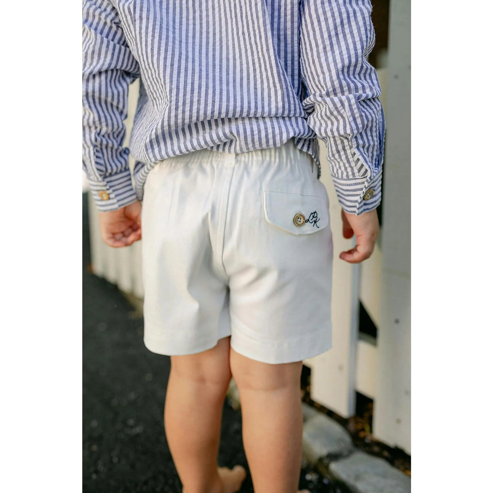 Isaac Short - White | Maisonette