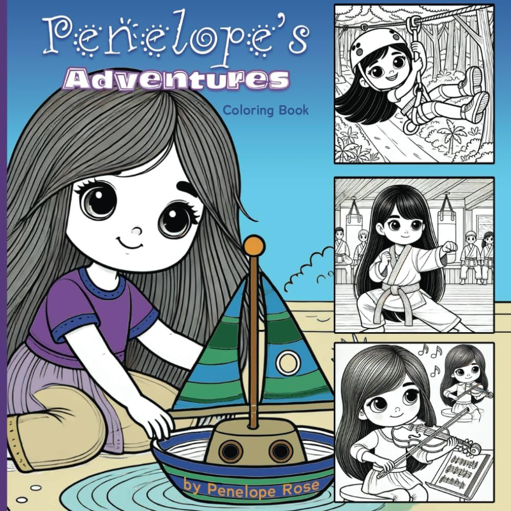 Penelop's Adventures: Coloring Book | Amazon (US)