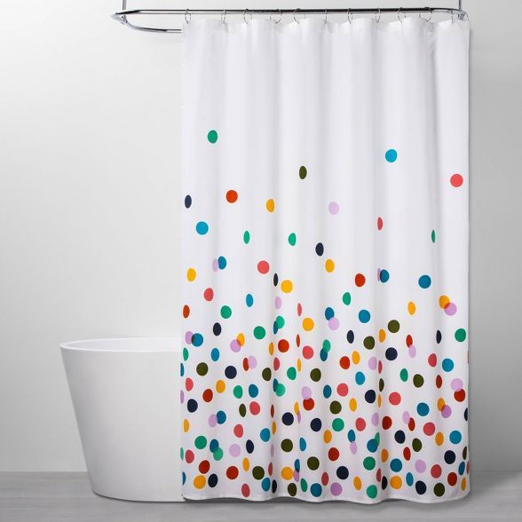 Ombre Confetti Dots Shower Curtain - Pillowfort™ | Target