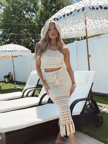 Beach Daze Crochet Skirt | Lane 201 Boutique