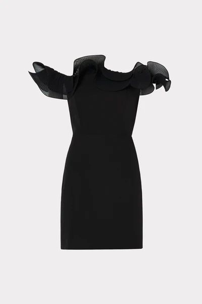 Gizelle Ruffle Off The Shoulder Dress | MILLY