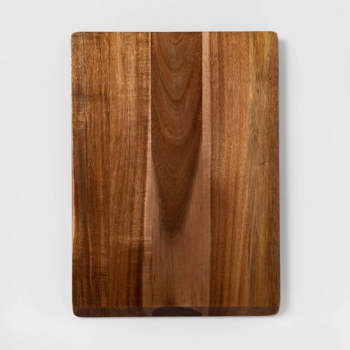 13"x18" Acacia Wood Nonslip Serving and Cutting Board - Made By Design™ | Target