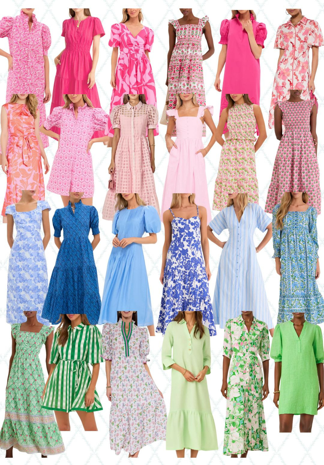 Easter and Spring Dresses for women. More on DoSayGive.com  

 #LTKootd #LTKSeasonal #LTKSaleAlert