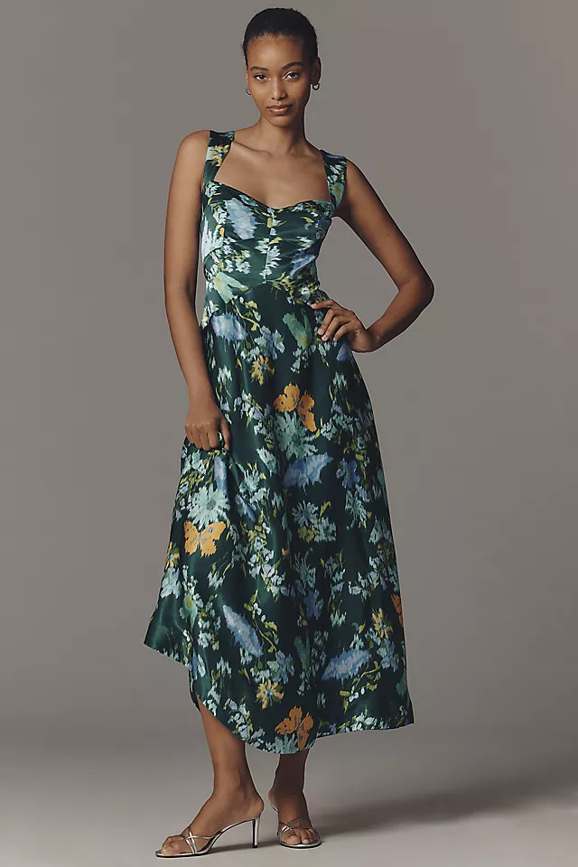 Jocelyn Sleeveless Slip Midi Dress by Maeve | Anthropologie (US)