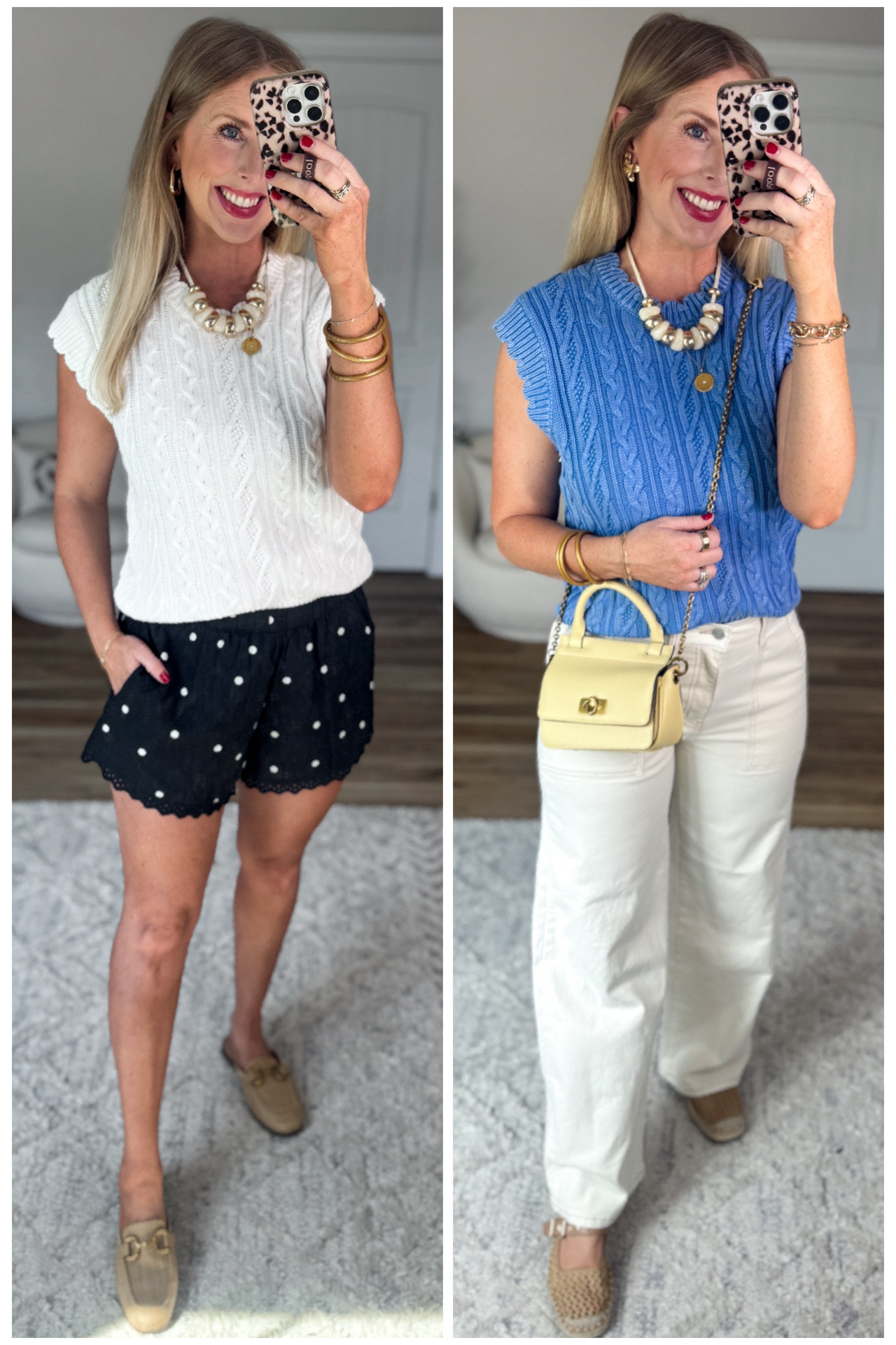 2 ways to style this cable knit vest from Walmart! 

#LTKootd #LTKmomlife