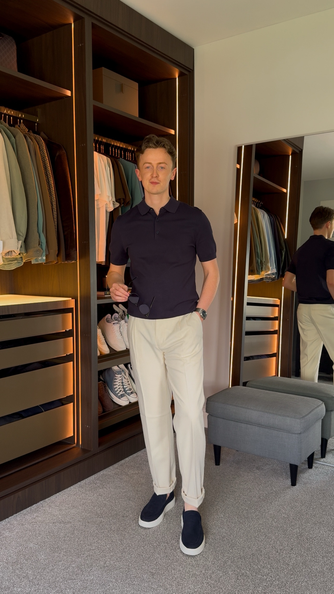 Full outfits is only £95, links to shop everything in my bio🤌🏼

#ootdmen #mensfashion #hmman #oldmoney #starboy #menssummerfashion