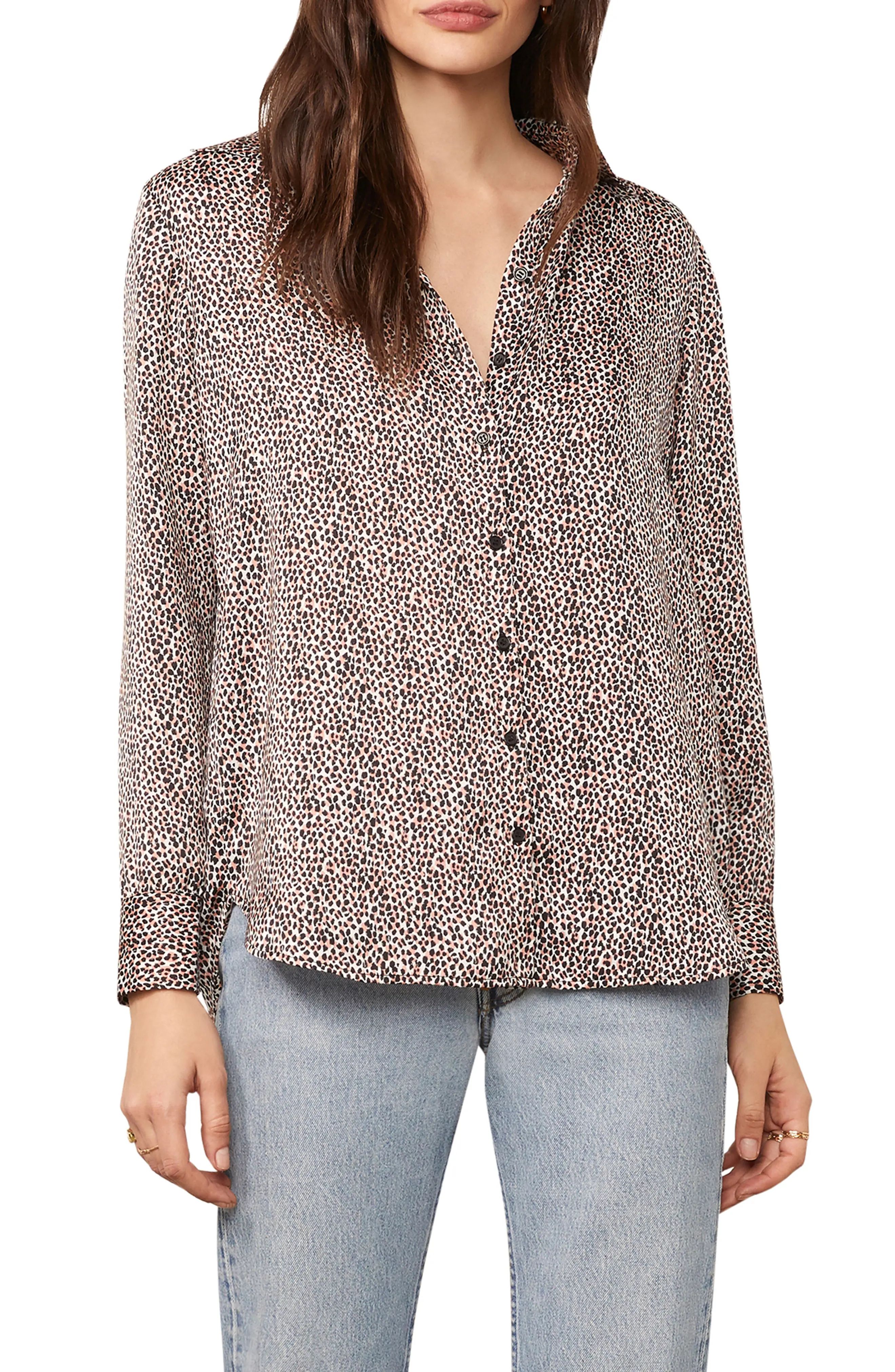 Women's Bb Dakota Spot The Difference Animal Print Shirt | Nordstrom