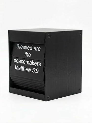 Amazon.com: Christian Room Decor Split Flap Display Comes with USB-C Minimalist for Study and Pra... | Amazon (US)