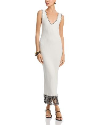 TOCCIN Ashtin V Neck Midi Dress | Bloomingdale's Women | Bloomingdale's (AU)