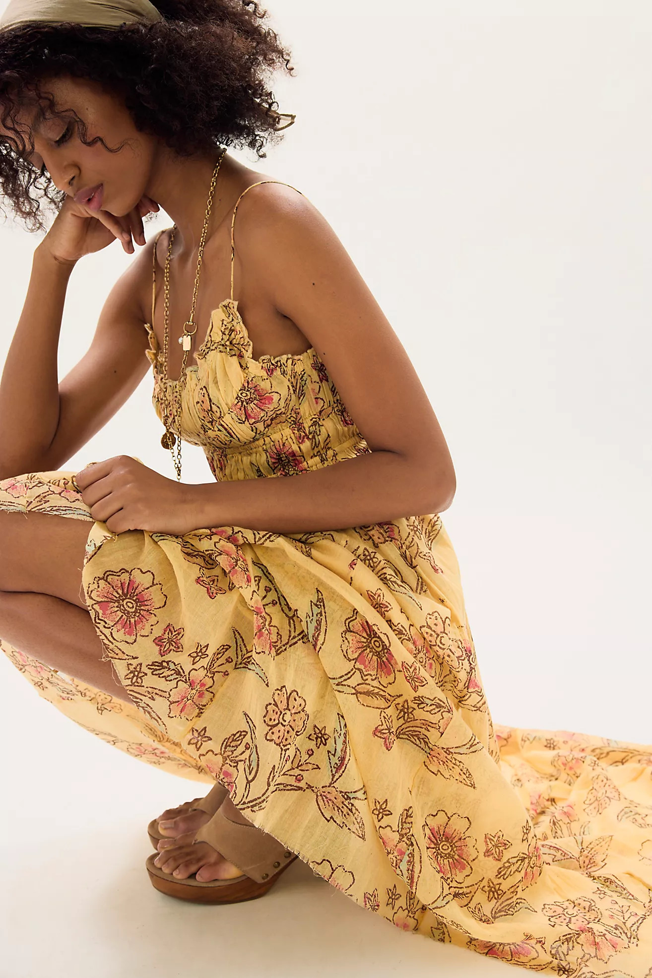 FP One Ciella Printed Maxi Dress | Free People (Global - UK&FR Excluded)