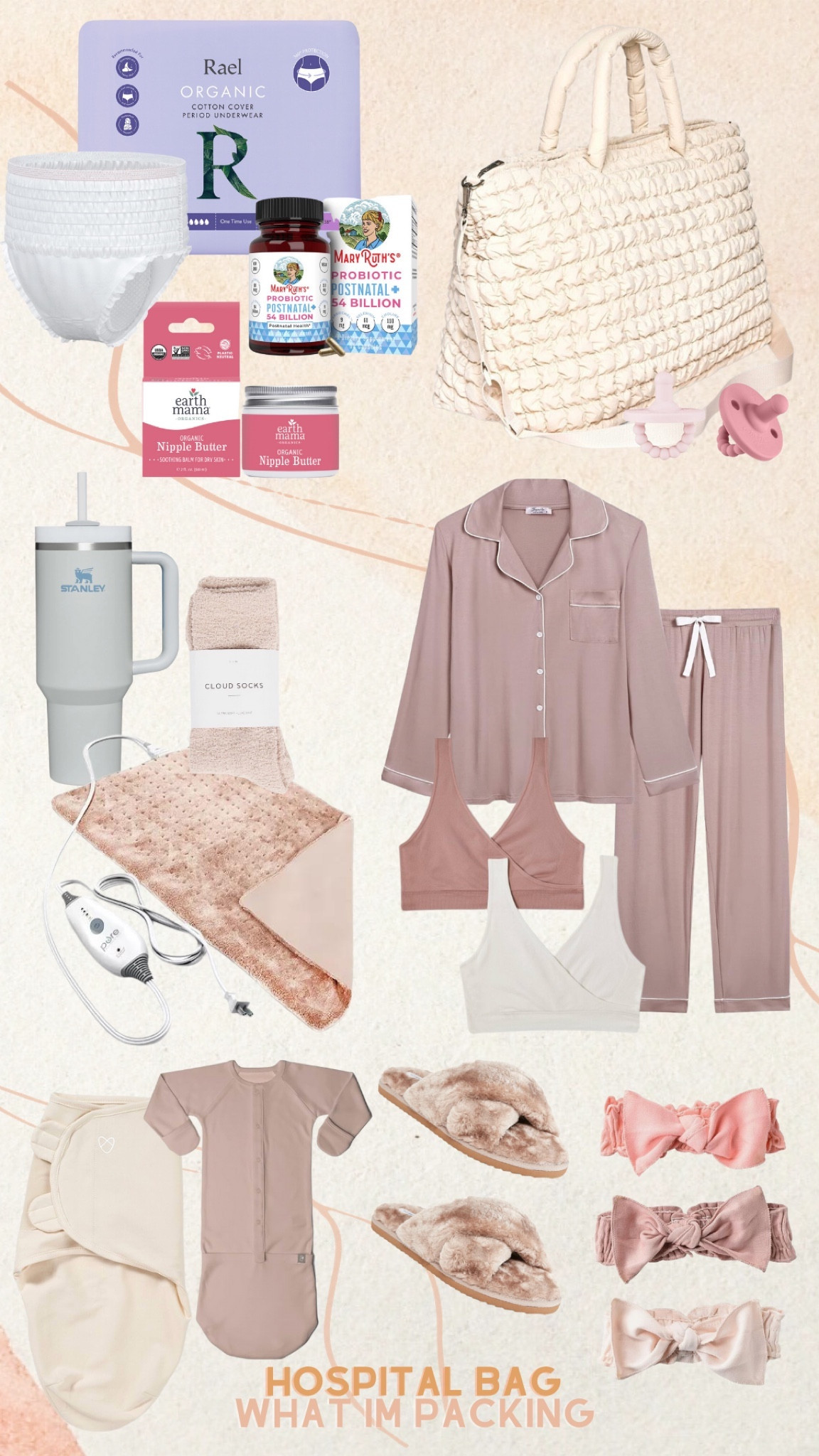 What I’m packing in my hospital bag! Baby girl, newborn must haves, postpartum care, hospital bag, pregnancy, pregnancy must haves, cyber Monday, cyber deals, cyber week, pregnancy sales, baby girl must haves 

#LTKCyberWeek #LTKbump #LTKbaby